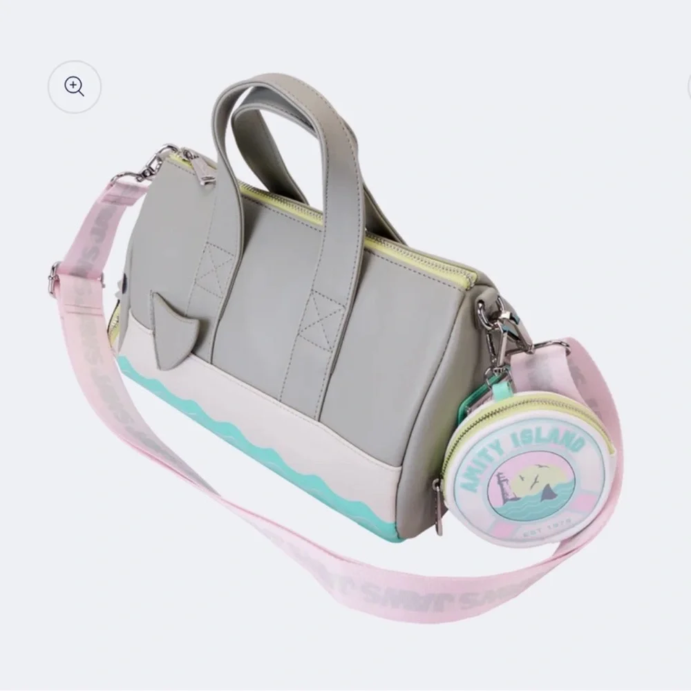 Loungefly Jaws Glow Crossbody Bag with Coin Bag